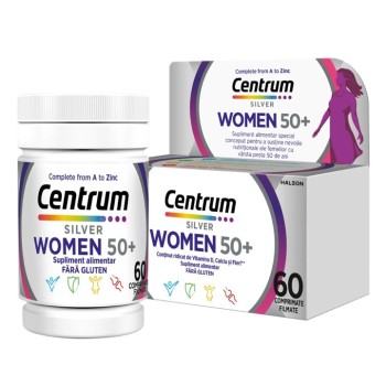 Centrum Silver 50+ pentru femei, 60 comprimate (Haleon)