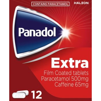 Panadol Extra, 500 mg, 12 comprimate (Haleon)