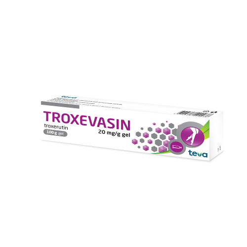 Troxevasin gel, 20 mg/g, 100 g (Teva)
