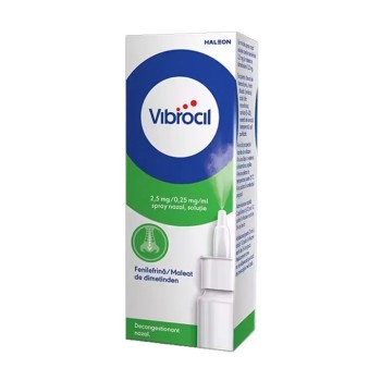 Vibrocil 2,5mg/0,25mg/ml spray nazal, 15ml (Haleon)